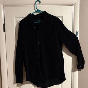 Club Room Black Men's Casual Button-Down Shirt